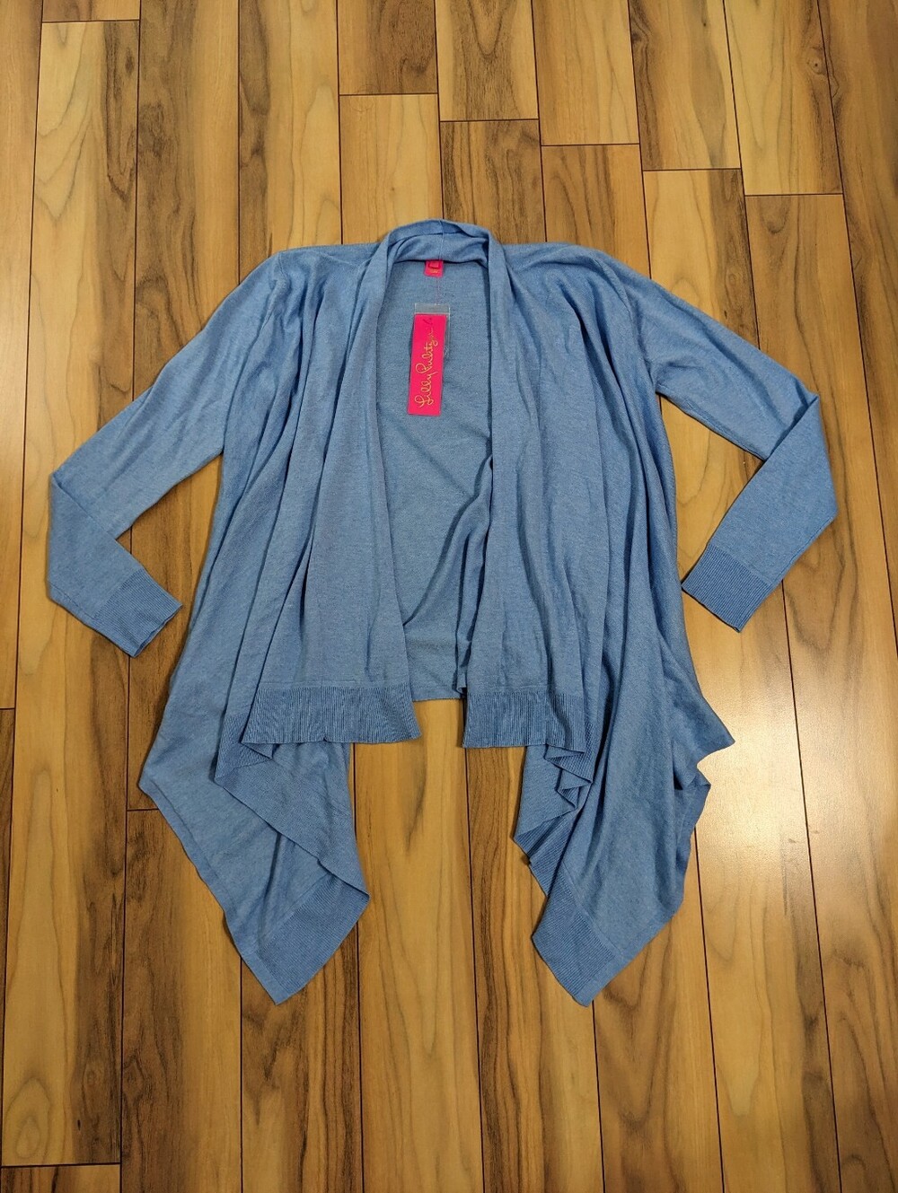 NWT! Lilly Pulitzer Danique Cardigan Heathered Blue Peri Size XS